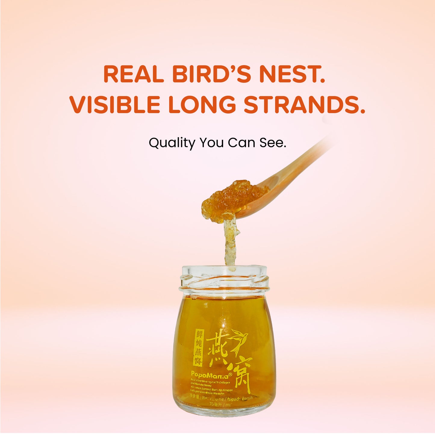 Bird's Nest with Collagen & Manuka Honey