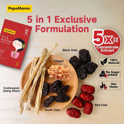 5 in 1 Red Date - 10sachets