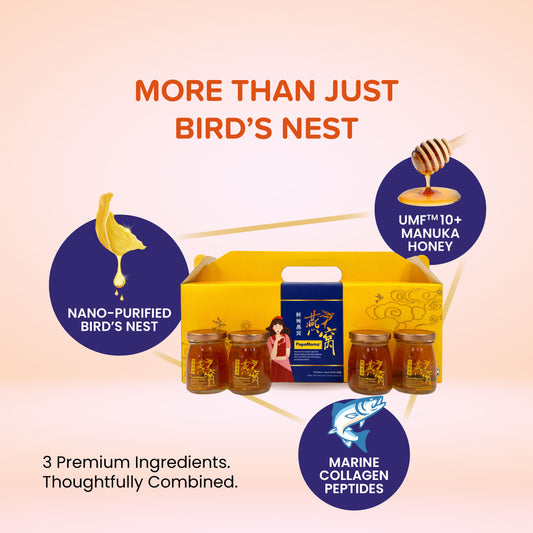 Bird's Nest with Collagen & Manuka Honey